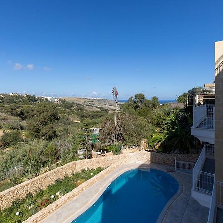 Gozo - Apartment With Stunning Views & Shared Pool ซากฮรา ภายนอก รูปภาพ